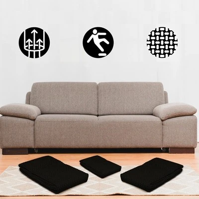 Nevlers Non-Slip Grip Pad For Rugs 9'x12' - Black - Image 4