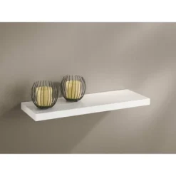 17.5" X 8" Big Boy Basic Shelf White - Dolle Shelving