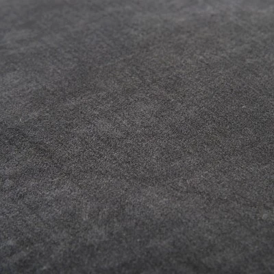 22"x22" Oversize Solid Velvet Pearl With Silver Beads Square Throw Pillow - Rizzy Home - Image 2