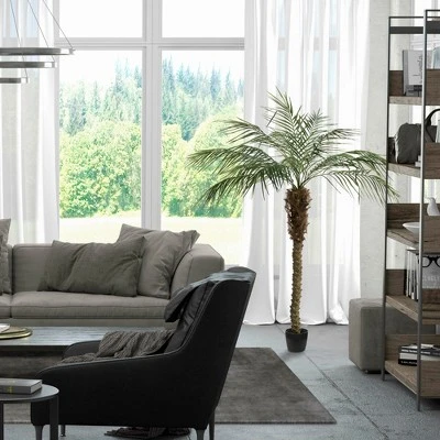 Vickerman Artificial Potted Pheonix Palm Tree - Image 6