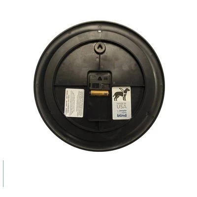 14" X 1.8" Milky Way Lighthouse Quartz Movement Decorative Wall Clock Silver Frame - By Chicago Lighthouse