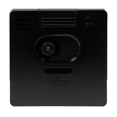 Seiko 2.6" Fuji Dark Bedside Alarm Clock