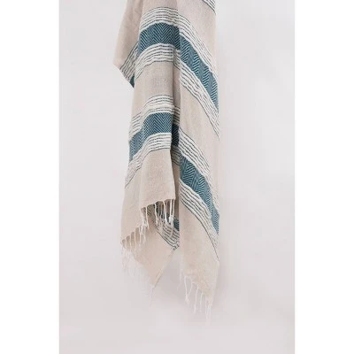 50"x60" Stripe And Chevron Throw Blanket - Rizzy Home - Image 10