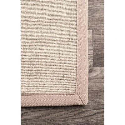 NuLOOM Bordered Maryjo Sisal Area Rug - Image 2
