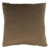Saro Lifestyle Cheetah Print Faux Fur Decorative Pillow Cover, Brown, 22"