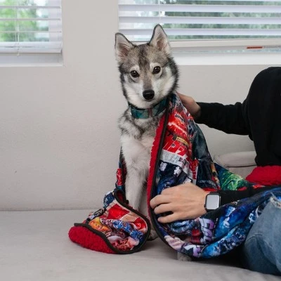 Surreal Entertainment Godzilla Movie Poster Oversized Fleece Throw Blanket | 76 X 54 Inches - Image 5