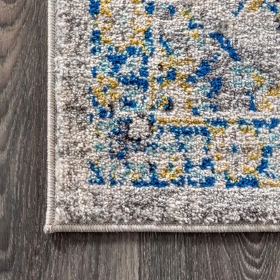Modern Persian Boho Vintage Trellis Area Rug - JONATHAN Y - Image 3