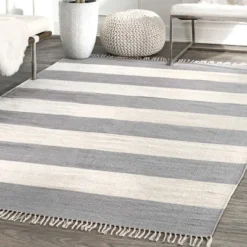 NuLOOM Ashlee Striped Flatweave Area Rug