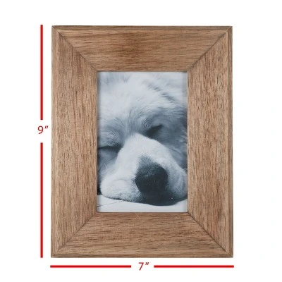 Natural 4X6 Photo Frame Natural Wood, MDF & Glass - Foreside Home & Garden - Image 6