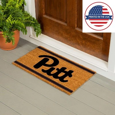 Evergreen University Of Pittsburgh Logo Turf Mat, Brown- 28 X 16 Inches Indoor Outdoor Doormat - Image 5