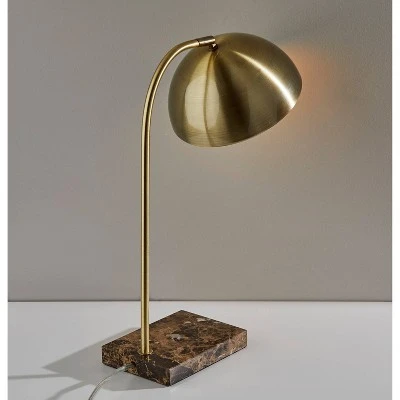 Paxton Desk Lamp Antique Brass - Adesso - Image 2