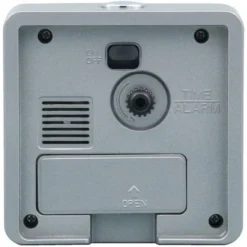 Seiko 3" Gatsby Bedside Alarm