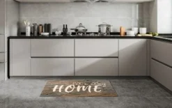 J&V TEXTILES 20" X 39" Comfort Collection Anti-Fatigue Kitchen Floor Mat (Let's Stay Home)