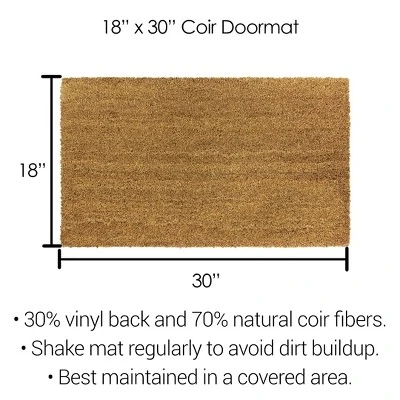 Geranium Floral Gardener's Welcome Doormat - Image 3