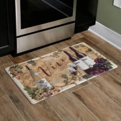 36" X 20" PVC Vino Anti-Fatigue Kitchen Floor Mat - J&V Textiles