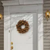 National Tree Company18" Harvest Brown Maple Leaves Wreath