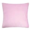 Unique Bargains Viscose Velvet Comfortable And Soft Decorative Throw Pillow Cover Square Lilac