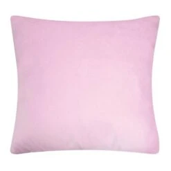 Unique Bargains Viscose Velvet Comfortable And Soft Decorative Throw Pillow Cover Square Lilac