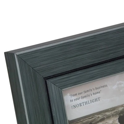 Northlight 9.25" Classical Rectangular 4" X 6" Photo Picture Frame - Gray And Black - Image 4