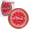Coca-Cola Coca Cola Wall Clock With 2 Neon Light Rings