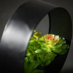 Sullivans Artificial Succulent In Metal Planter 8"H Green