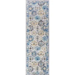 Modern Persian Boho Vintage Trellis Area Rug - JONATHAN Y