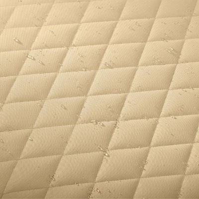 25" X 25" X 5" Montlake FadeSafe Water-Resistant Patio Quilted Seat Cushion Cover Chamomile - Classic Accessories - Image 5