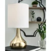 Camdale Metal Table Lamp Brass - Signature Design By Ashley
