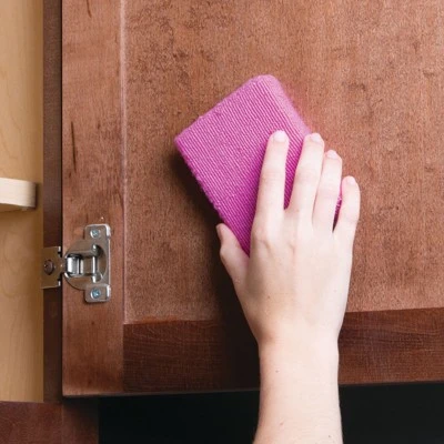 MDesign Modern Plastic Adhesive Storage Bin Container For Office, 2 Pack - Clear - Image 4