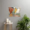 Little Arrow Design Co Modern Triangle Mosaic Multi Landscape Fiber Wall Hanging - Society6