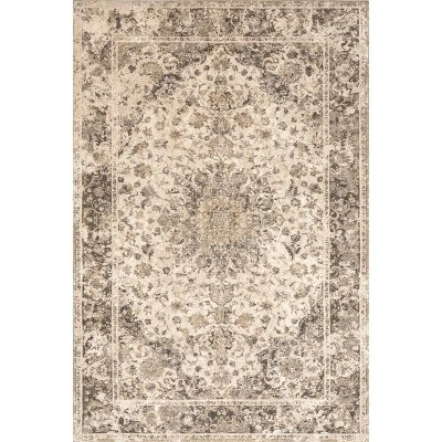 Vintage Verdell Medallion Area Rug Beige - NuLOOM - Image 8