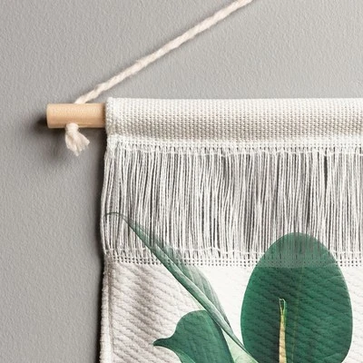 Cassia Beck Rubber Fig Fiber Wall Hanging - Society6 - Image 2