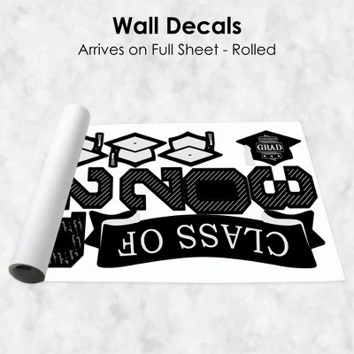 Big Dot Of Happiness Class Of 2023 Graduation Cheers Party Wall Decals Set Of 20 - Image 4