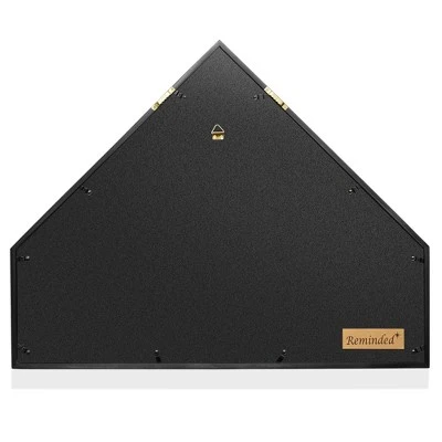 Reminded Military Medal & Burial Flag Shadow Box Display Case With Glass Insert - Image 4