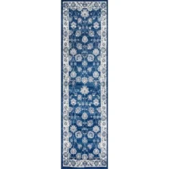 Modern Persian Vintage Moroccan Traditional Runner Rug - JONATHAN Y