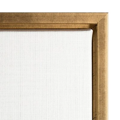 16" X 16" Beach Palms I By Devon Davis Framed Canvas Wall Art - Amanti Art - Image 2