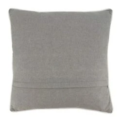 Saro Lifestyle Plaid Christmas Tree Pillow - Poly Filled, 18" Square, Grey
