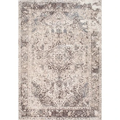 Vintage Verdell Medallion Area Rug Beige - NuLOOM - Image 10