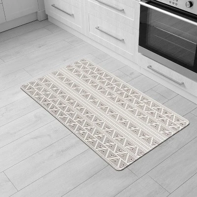 World Rug Gallery Boho Geometric Anti-Fatigue Standing Mat - Image 4
