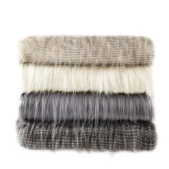 50"x60" Adelaide Faux Fur Throw Blanket - Madison Park