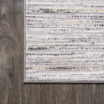 JONATHAN Y Loom Modern Strie' Solid & Striped Indoor Area Rug - Image 3