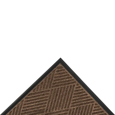 3'x4' Solid Diamond Doormat Brown - HomeTrax - Image 2