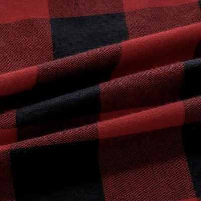 PiccoCasa Plaid Throw Pillow Covers With Pom-poms Classic Retro Plaid 2 Pcs - Image 5