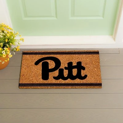 Evergreen University Of Pittsburgh Logo Turf Mat, Brown- 28 X 16 Inches Indoor Outdoor Doormat - Image 4